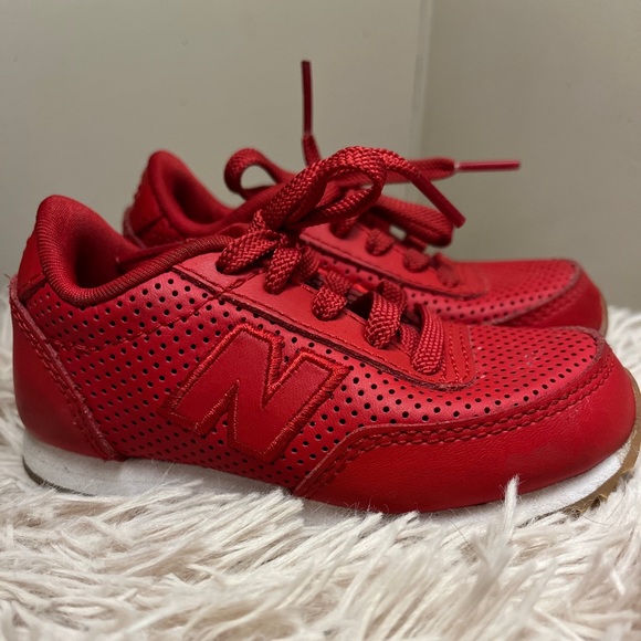 New Balance 501 Ripple Sole Sneakers Toddler's Size US 7 Red KZ501-RRI - Picture 1 of 6